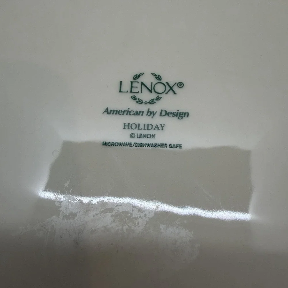 Lenox Holiday Holly and Berries Large Serving‎ Dish - 2